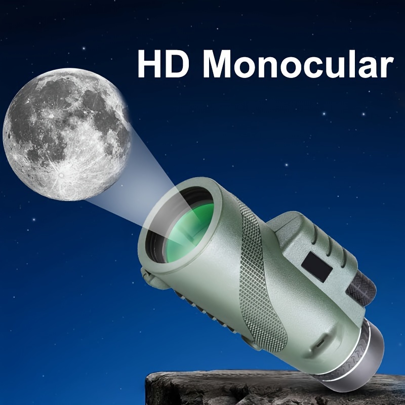Telescopio Monocular Alta Potencia Caza Senderismo - Temu Spain