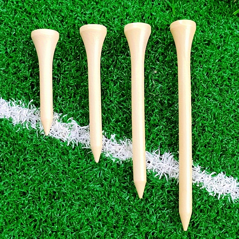 

100pcs/ Bag Wood Golf Tees, Golf Accessories