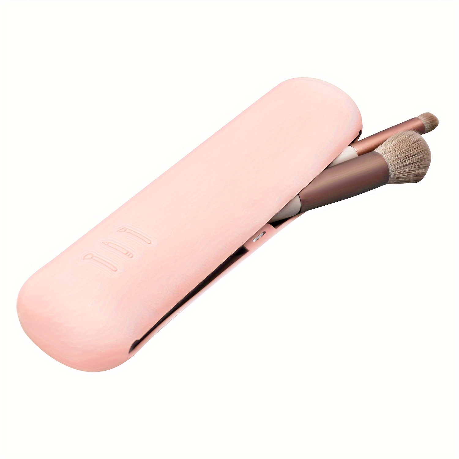 Silicone Makeup Brush case, Waterproof Brush Holder, Trendy cosmetic Brush  Pouch, lightweight makeup brush case, Cosmetics Brush Carrying Bag, soft