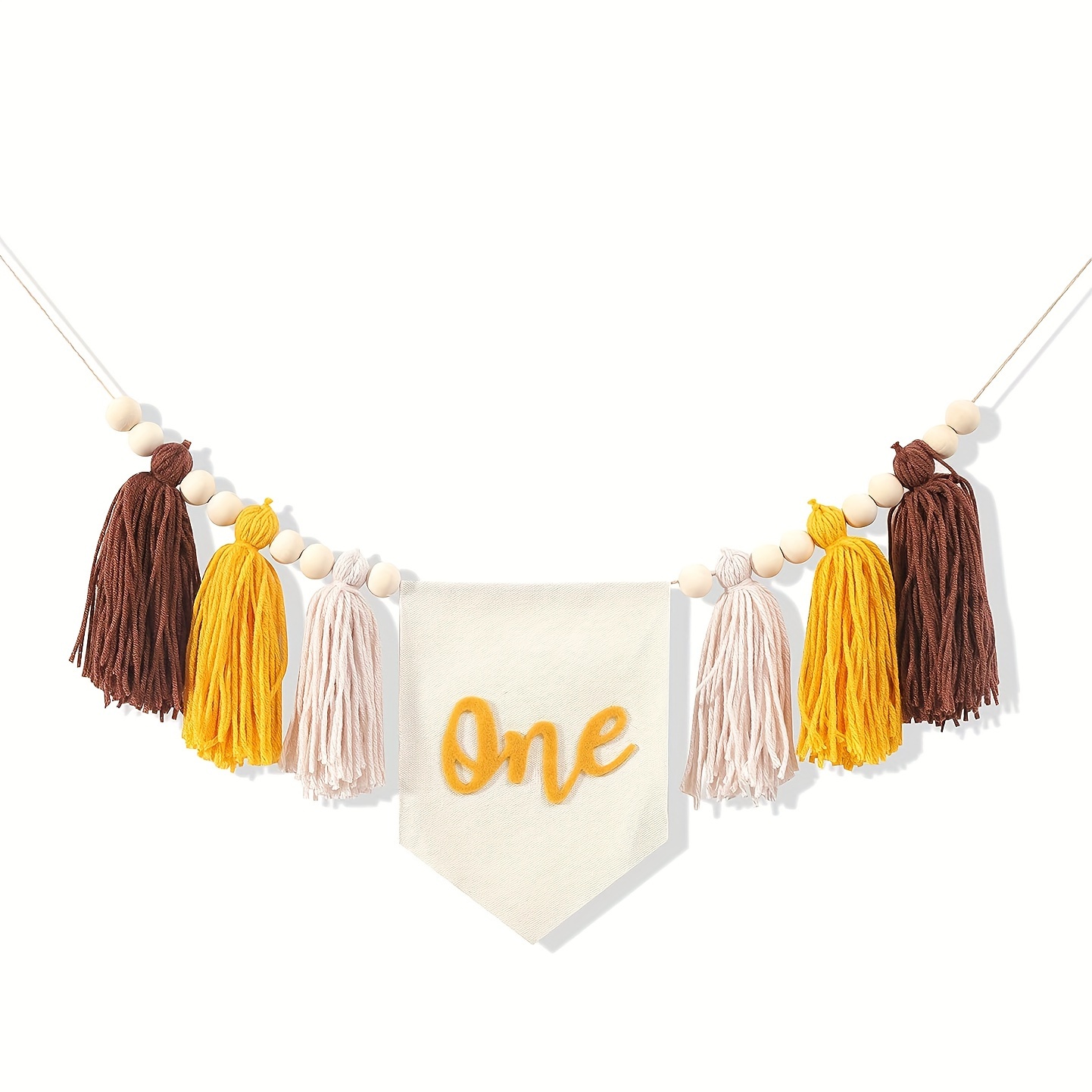 Image of First Birthday High Chair Banner - First Birthday Theme Fringe Banner - First Birthday Party Banner - First Birthday Photo Background - Birthday Party Holiday Classroom Decoration Wall Hangings