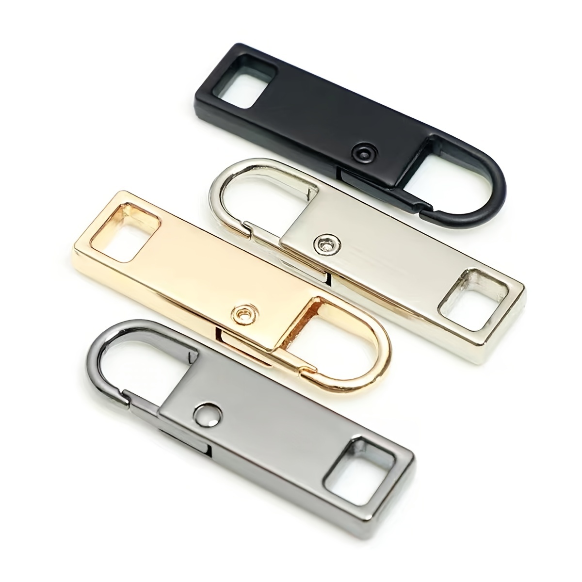 Upgraded Zipper Pull Replacement Metal Zipper Handle Mend Fixer