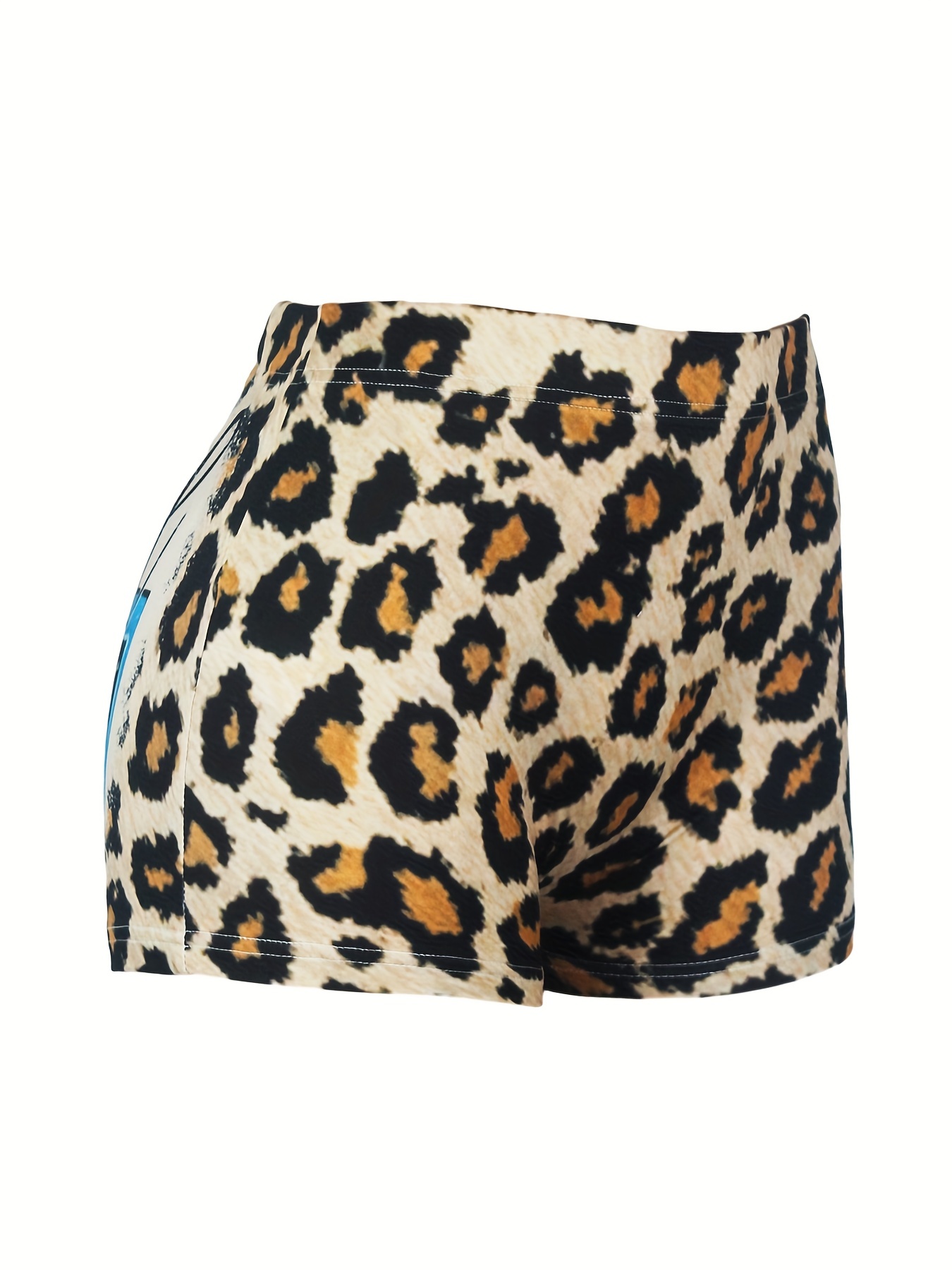CRAZY Print Skinny Shorts for Women