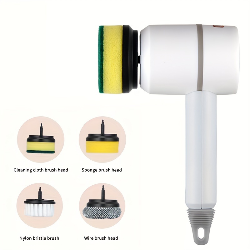 1200mAh Electric Rotary Cleaning Brush Wireless Kitchen