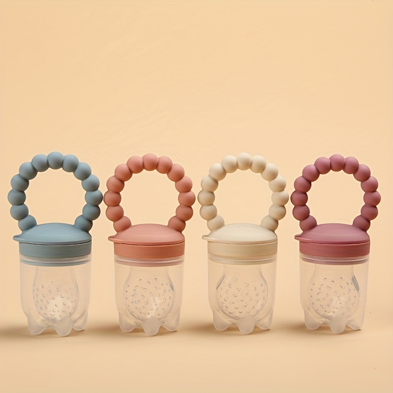 3pcs Children's Silicone Fruit & Vegetable Feeder