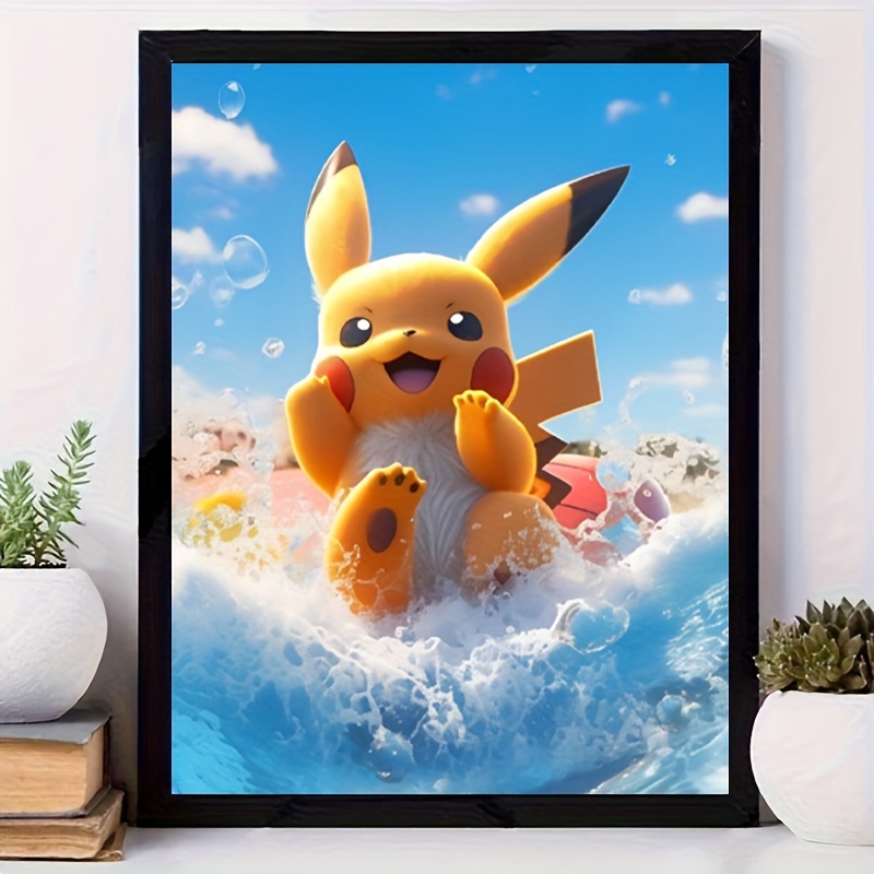 5D Diamond Painting Kit, Pokemon Cross Stitch