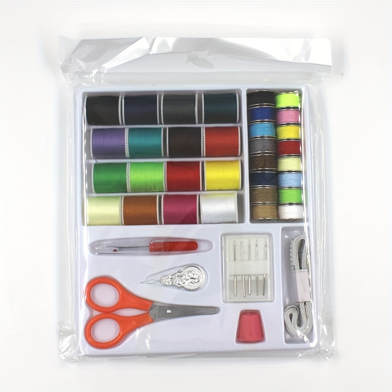 Basic Simple Home Use Sewing Kit Multicolor Thread - Temu
