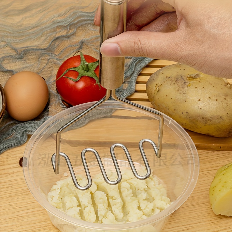 Potato Masher, Non-scratch Silicone Potato Masher, Kitchen Tool