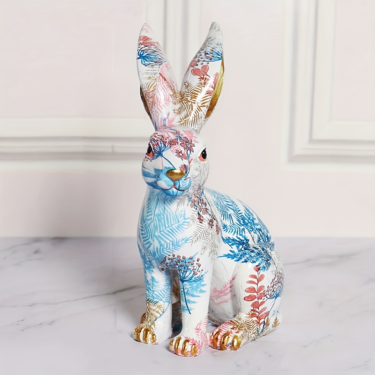 Easter Yoga Bunny Egg Desktop Resin Crafts Decoration Gift Simple