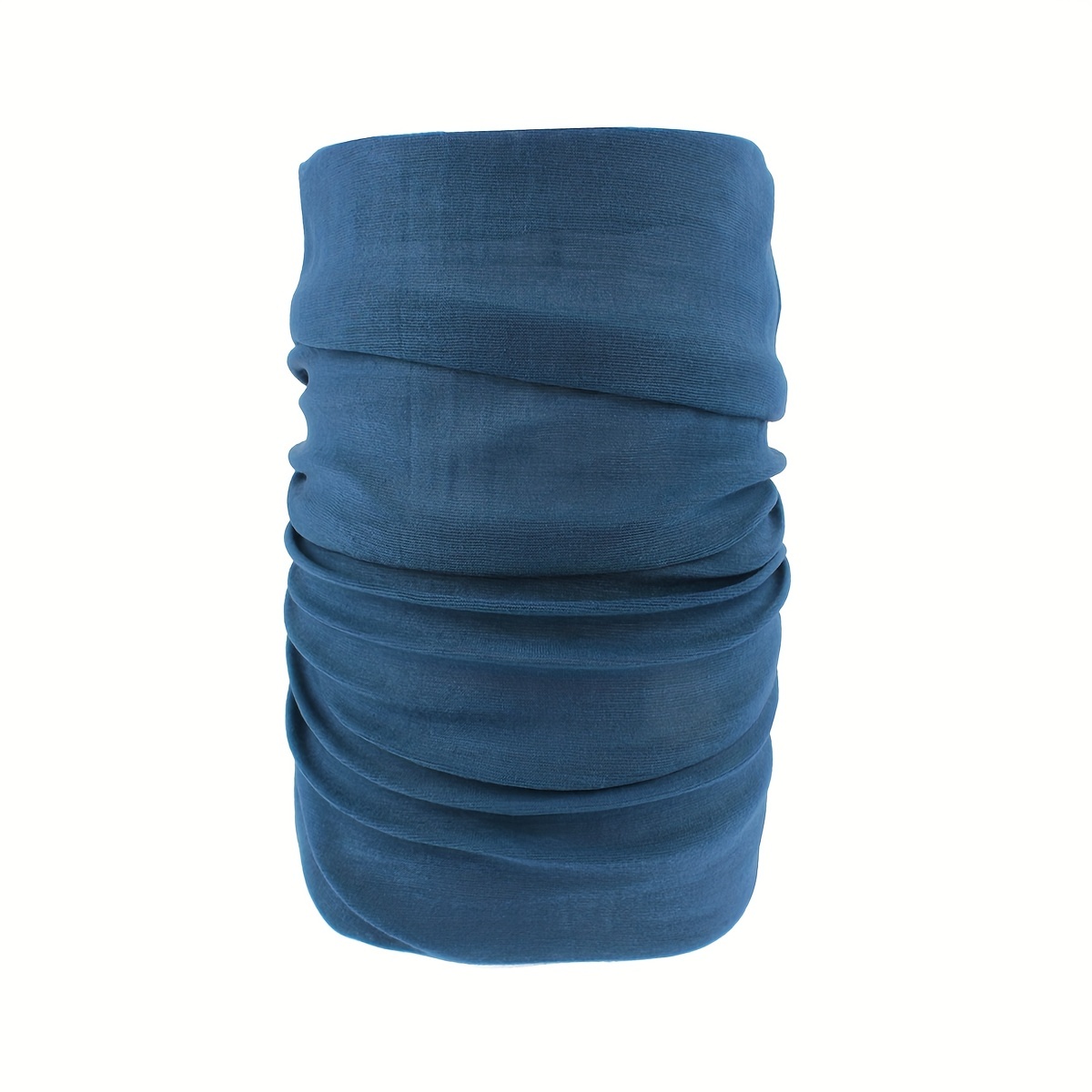 Solid Breathable Neck Gaiter Multifunctional Cover Mask