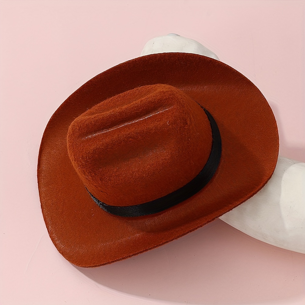 Cappello da gatto rosso da cowboy per il tuo gatto -  Italia