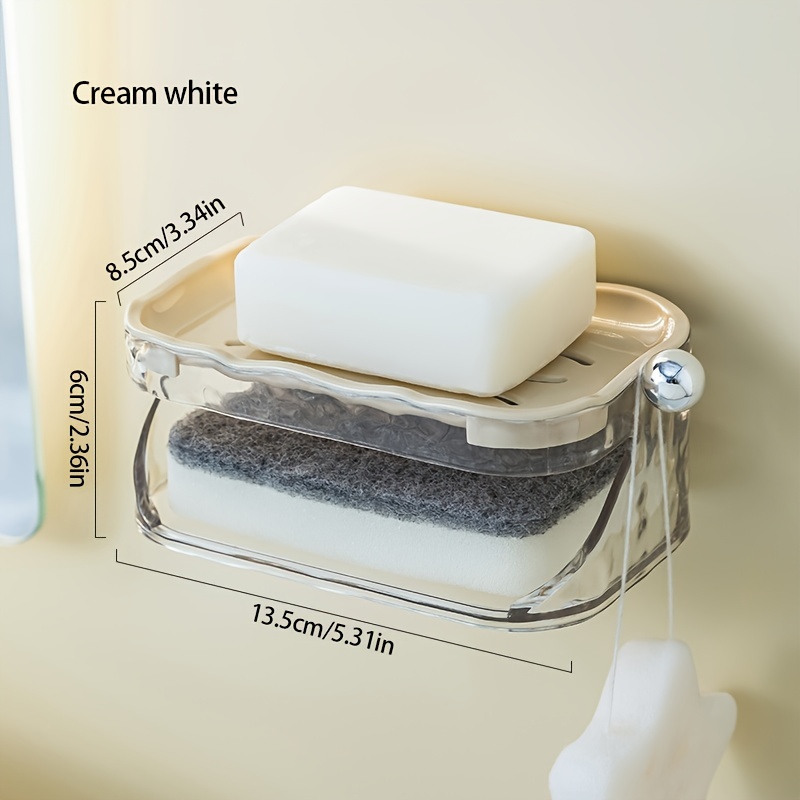 Soap Dish For Shower Wall Mounted Double Layer Soap Dish Soap Case