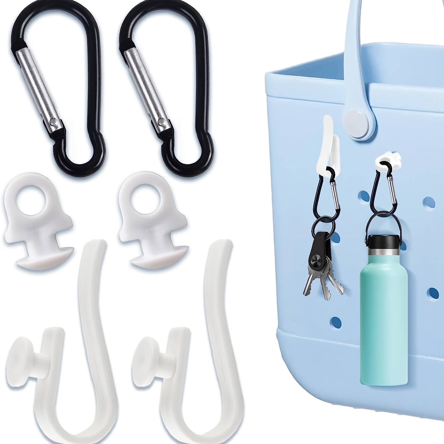 Bag Accessories Hooks Beach Bag Insert Charm Hook Keychain Holder