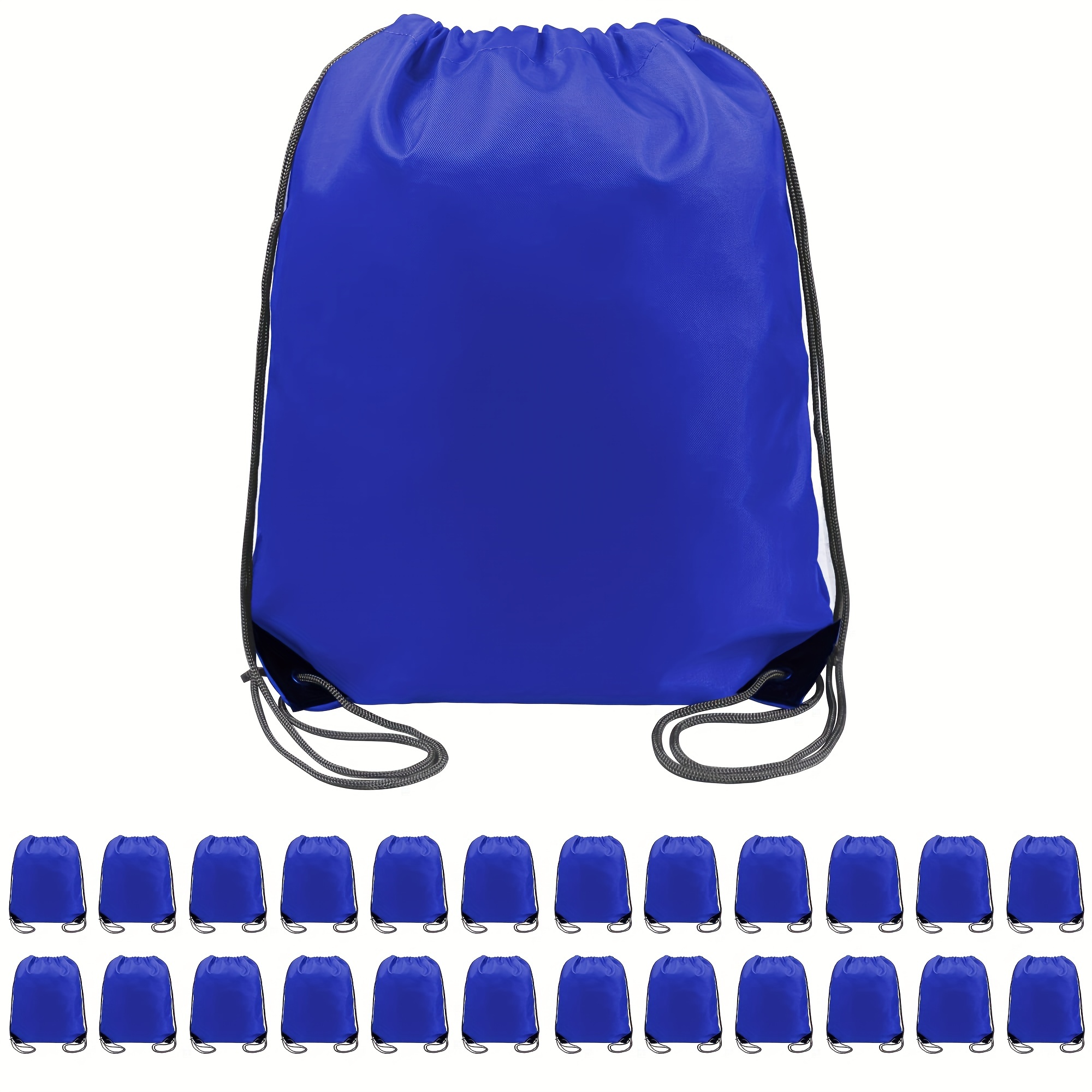 Lot de 20 sacs à dos avec cordon de serrage en polyester pour l'école, la  gym, le sport, 10 couleurs. : : Sports et Plein air