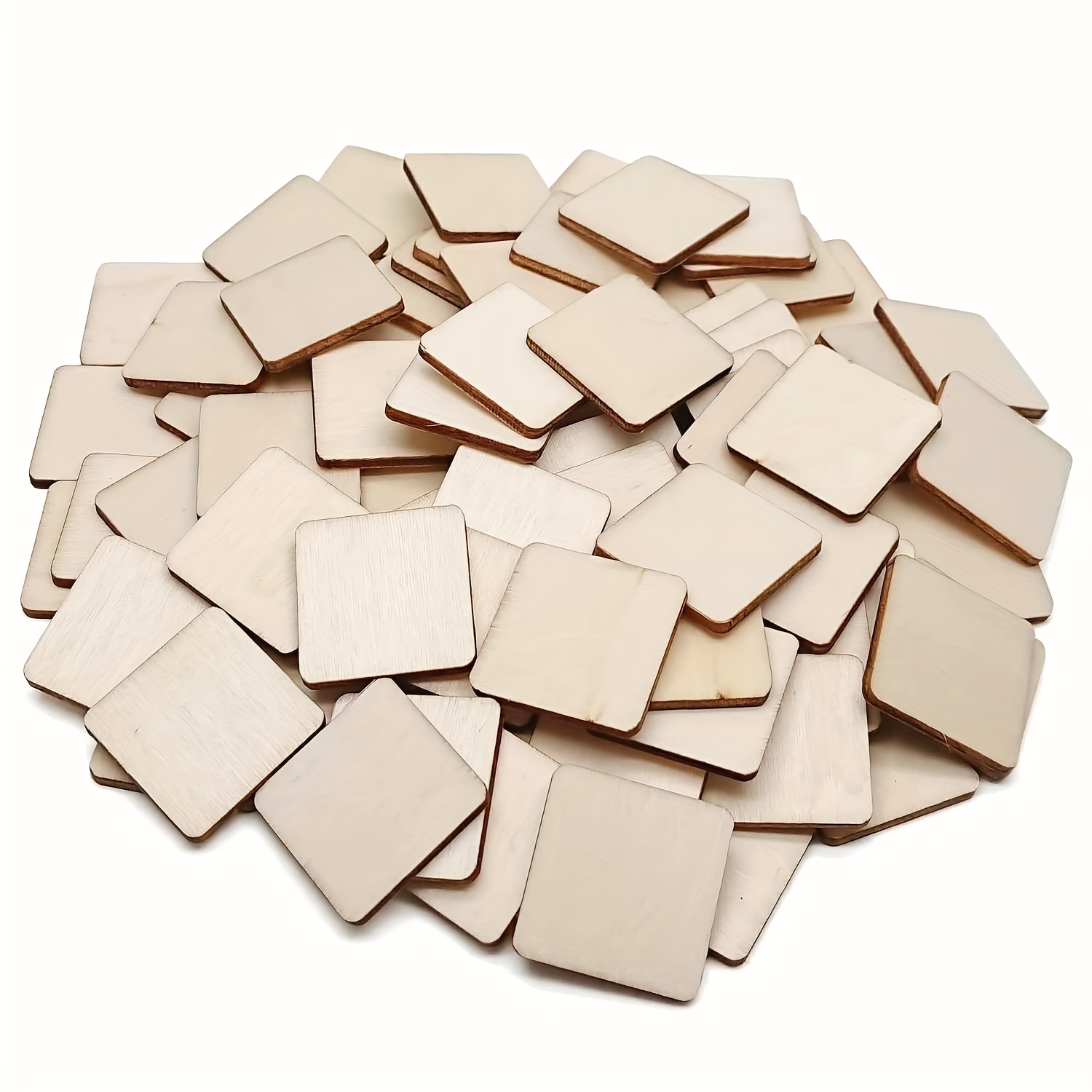 Cubes en bois naturel vierge lisse – 6,3 cm – Blocs carrés en bois brut  pour blocs photo, sculpture, loisirs créatifs et projets de bricolage :  : Maison