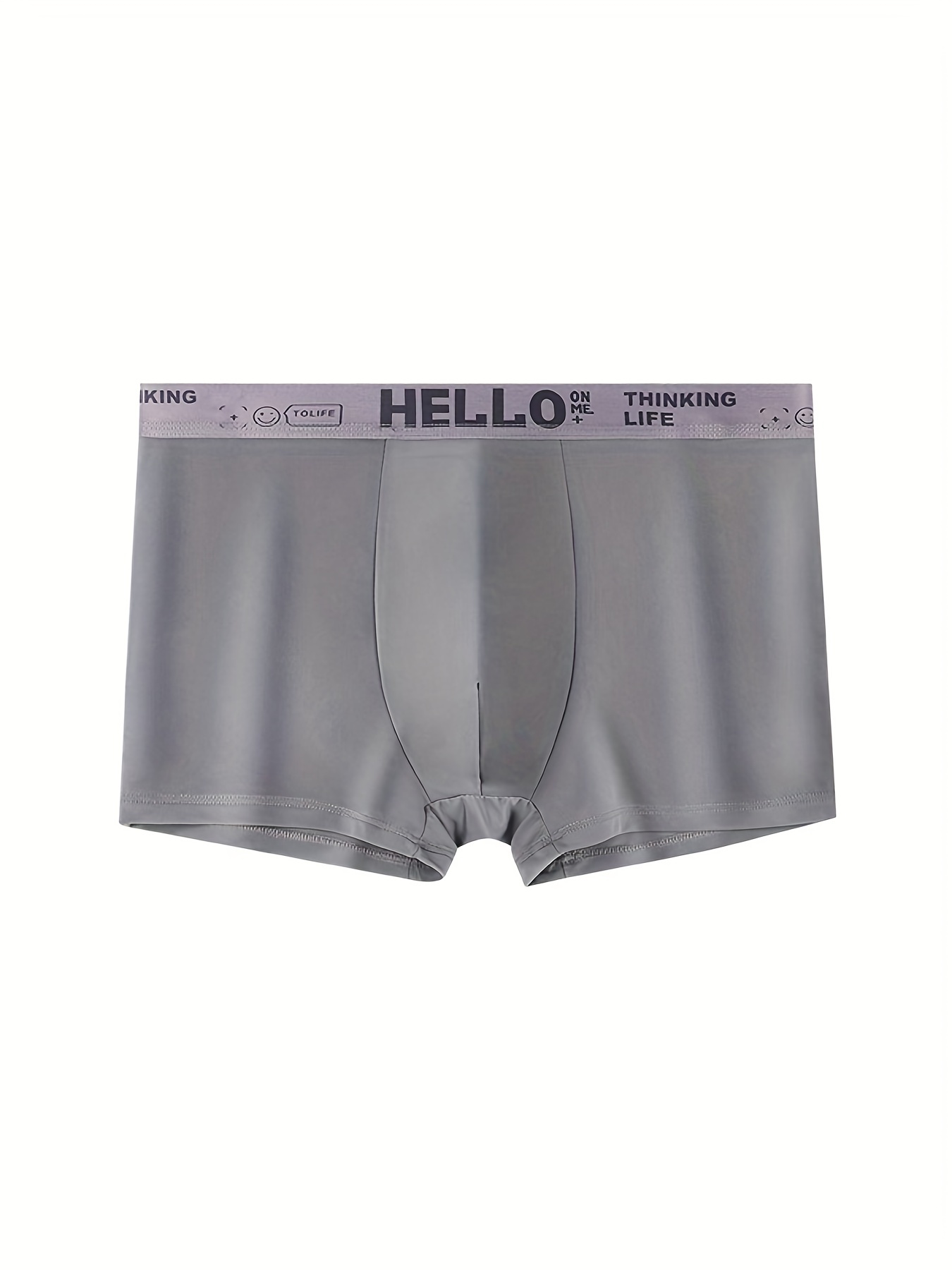 adviicd Mens Underwear Boxers Briefs For Men Men's Shorts Printed Underwear  Comfortable Breathable Home Stylish Men's Pants Men's underwear Sky Blue