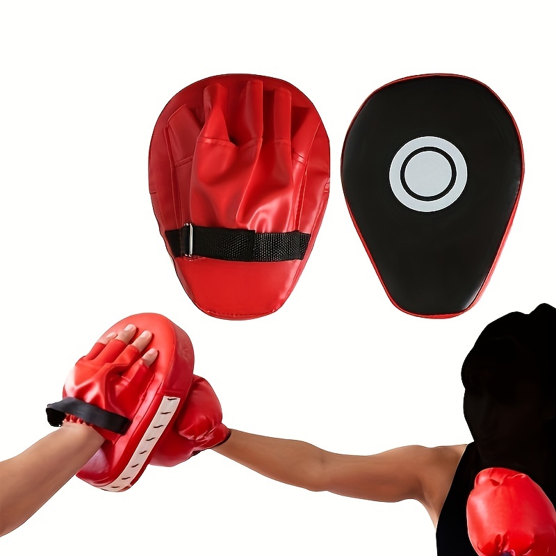 Boxing Mitts Punching Focus Mitts Kickboxing Muay Thai Pads - Temu
