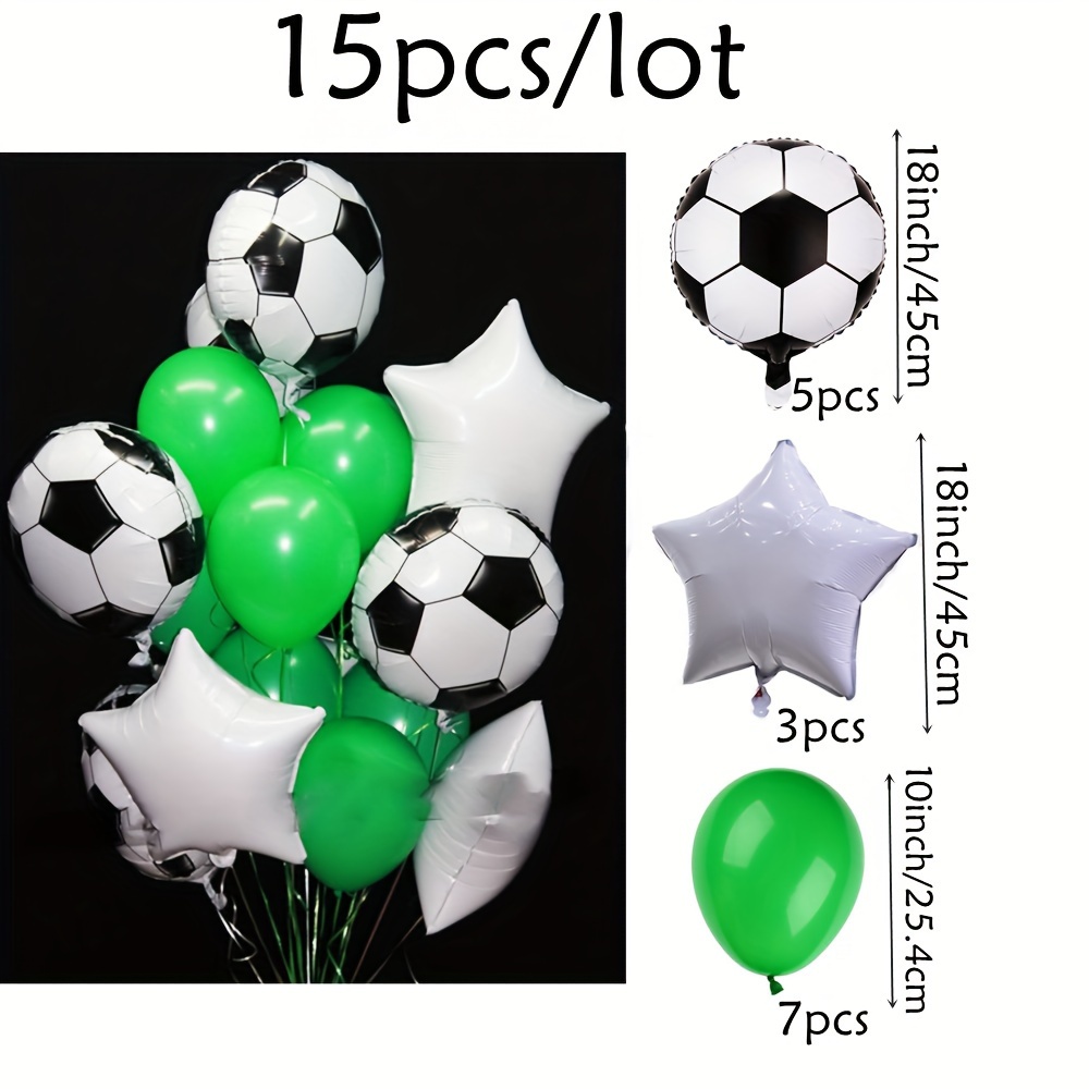 Conjunto Globos Fútbol Decoraciones Fiestas Fútbol Globos - Temu Spain