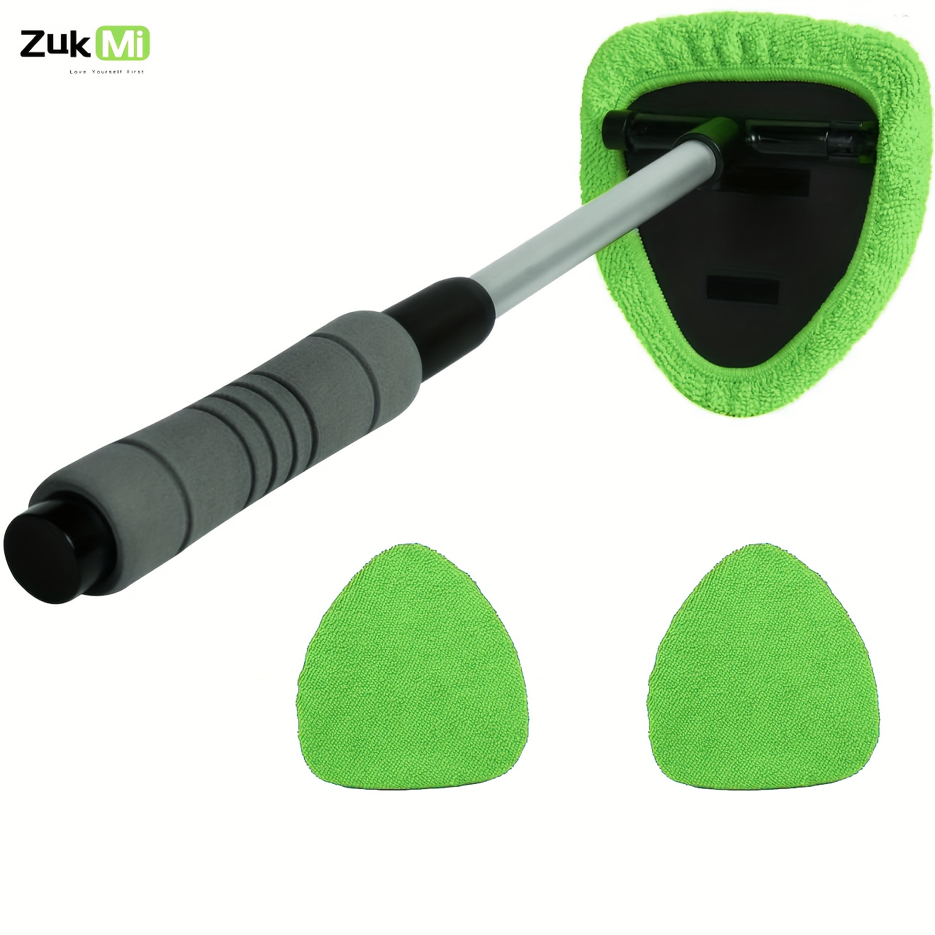 Windshield Cleaning Tool, Car Window Cleaner with Extendable Long