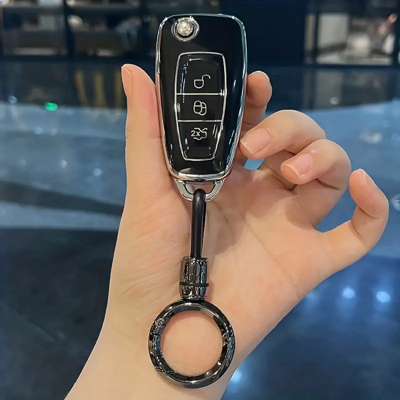 Geeignet Für Ford Focus Schlüssel Abdeckung Maverick Spezielle Shell  Tourrio Auto Modifikation Schlüssel Kette Zubehör Dekorative Schnalle