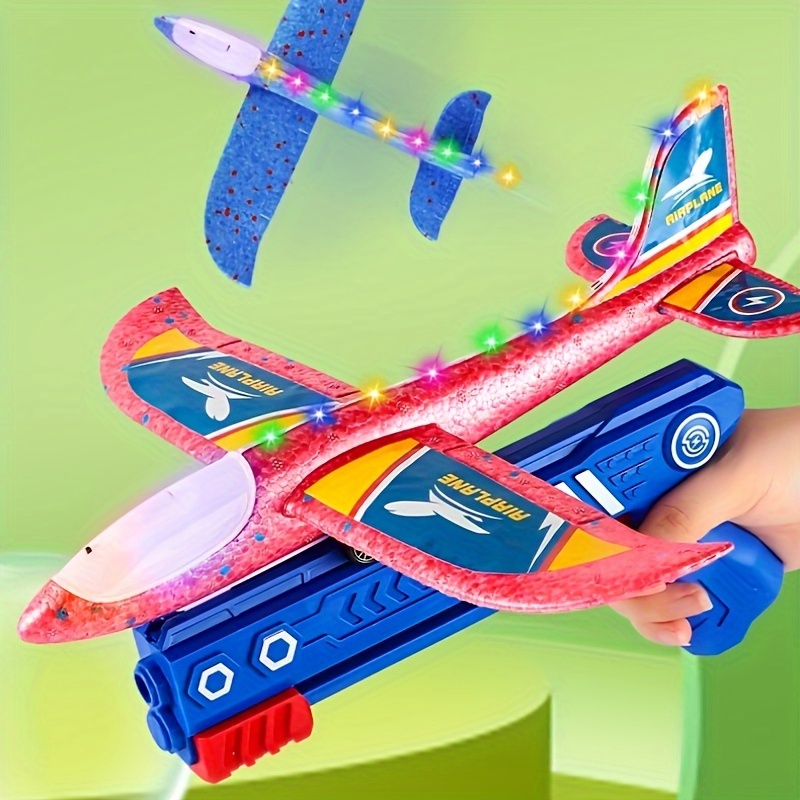 Airplane Toys With Launcher Kids Toys For Birthday Gifts 2 - Temu