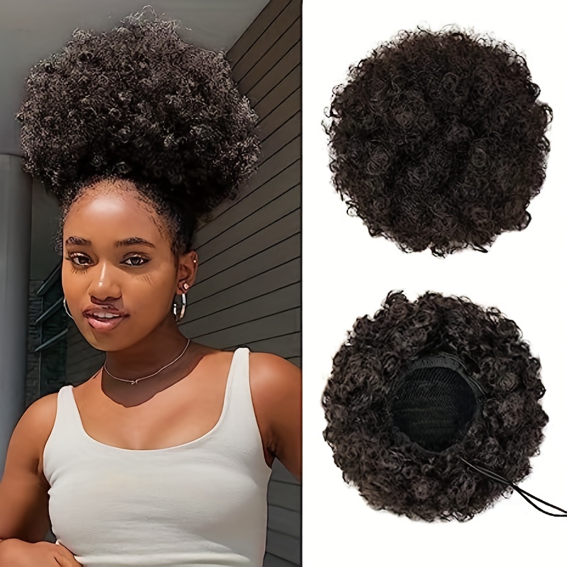 Penteado De Cabelo Cacheado Bagunçado Coque Extensão De Elásticos De  Cabelo, 1 Pçs Cacheado Ondulado Coque Sintético Pedaço De Cabelo Grampo De  Cabelo Coque Chignon Para Mulheres Meninas Puff Rabo