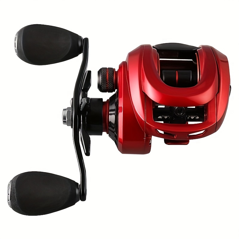 1pc Compact Stainless Steel Baitcasting Reel, 8:1 Gear Ratio Right Hand  Fishing Reel