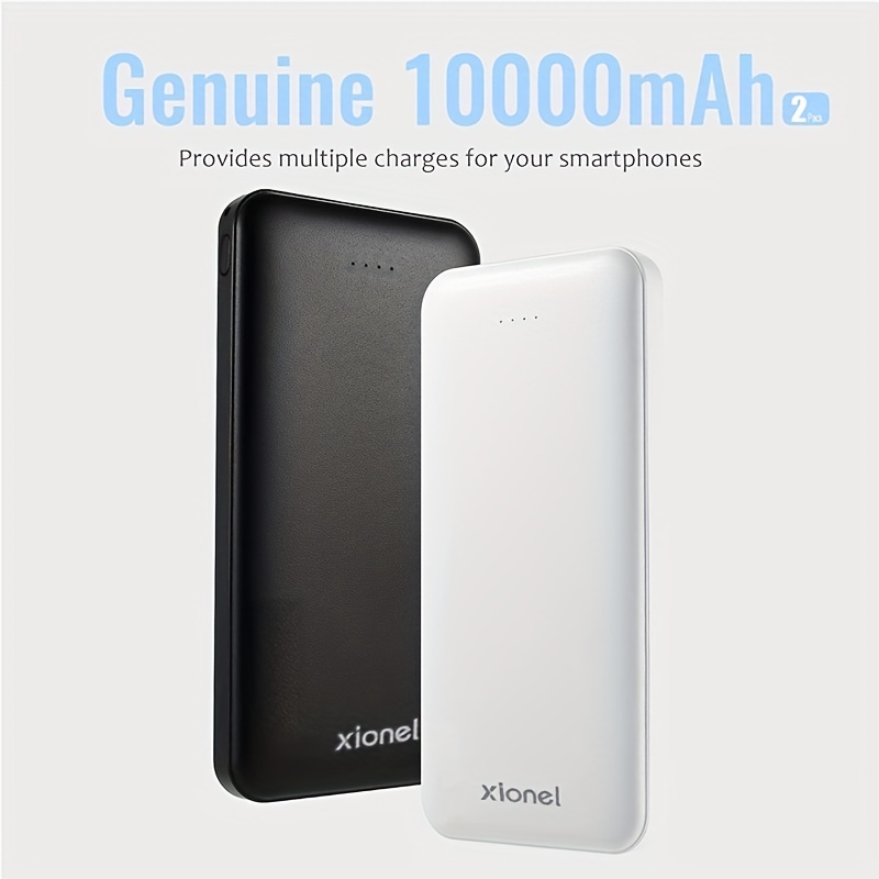 Power Bank 10000 mAh, USB C, Fast Charge