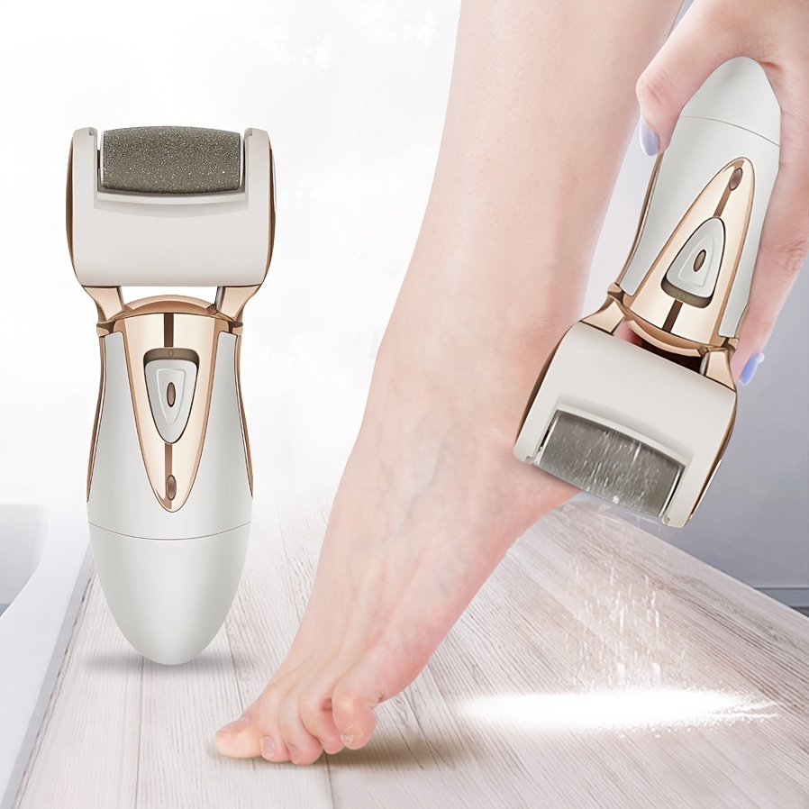 Electric Feet Callus Remover Kit: Rechargeable, Portable Pedicure Tool For  Professional Foot Care - Perfect Gift For Dry, Hard, Cracked Skin! - Temu
