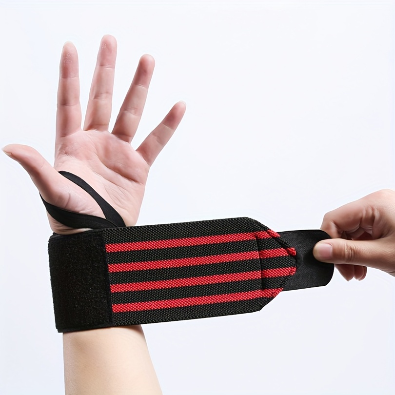 1pc Wrist Support, Suitable For , Gym Barbell, Dumbbell, Kettlebell And Other Hard Pull Exercises. Comfortable, Breathable And Easy To Carry