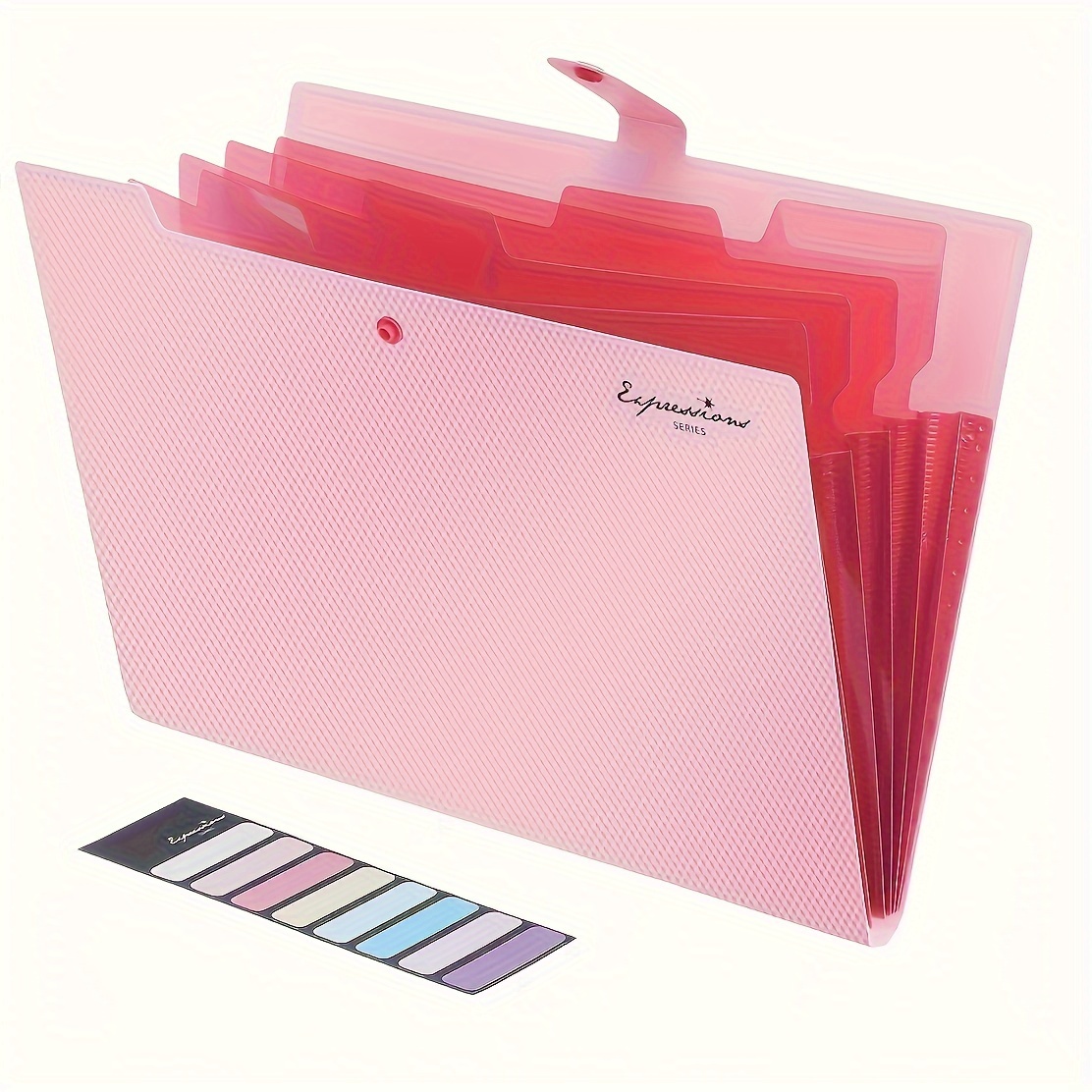 Expanding File Folder With Labels For School