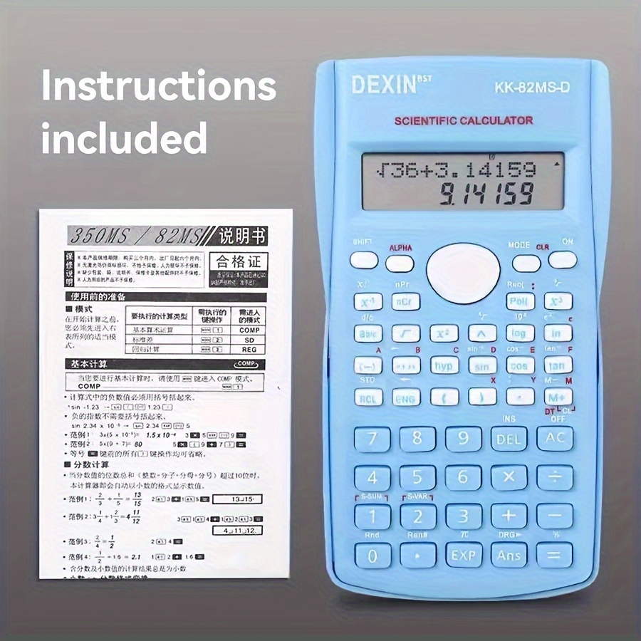 Multifunctional Scientific Calculator Student Simple Temu