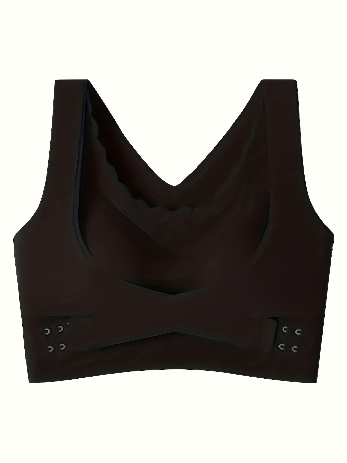 6pcs Contrast Lace Wireless Bras, Comfy & Breathable Criss Cross Back Bra,  Women's Lingerie & Underwear