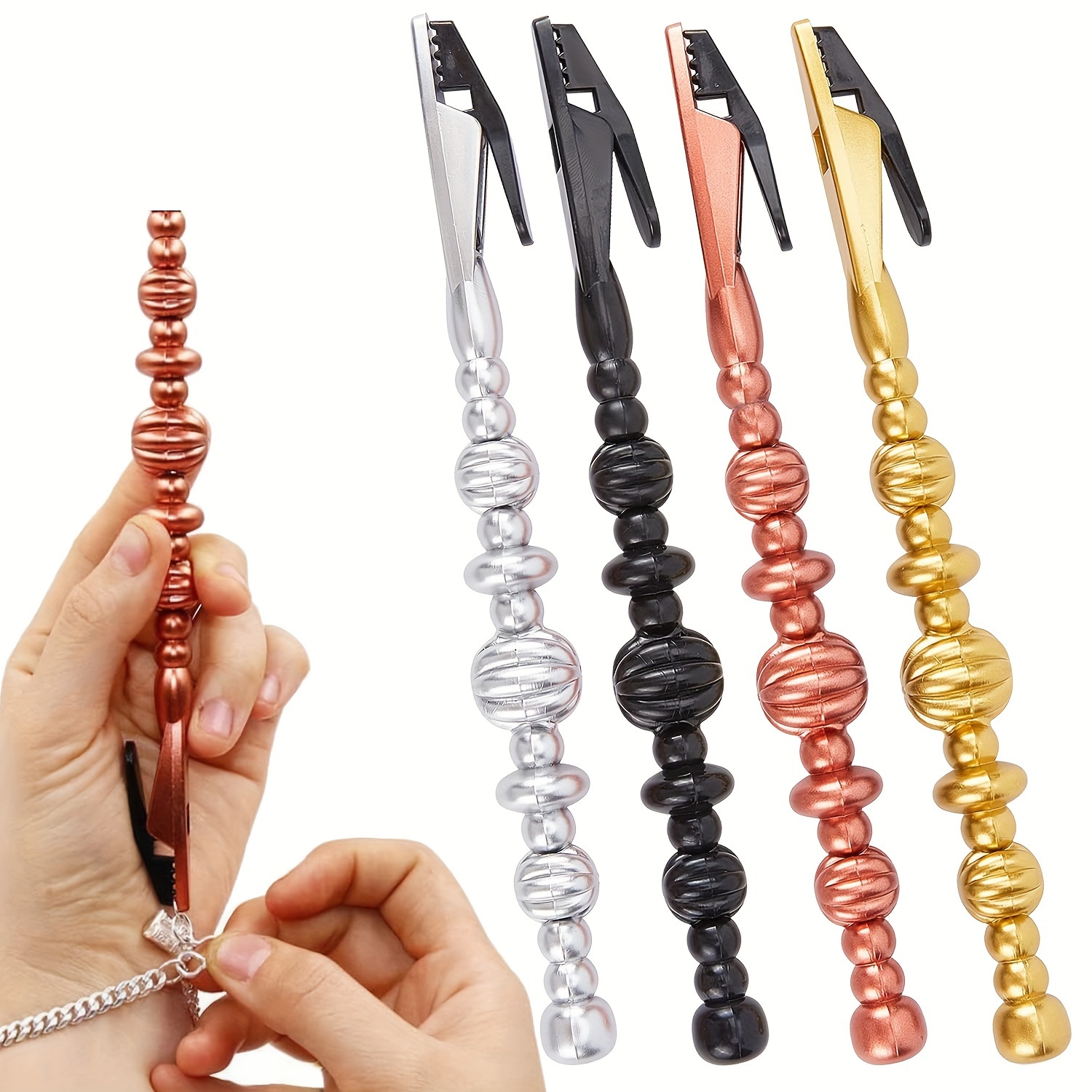 Fastening Hooking Helper Tool for Bracelets, Necklaces, Watches & Jewelry  Clasps