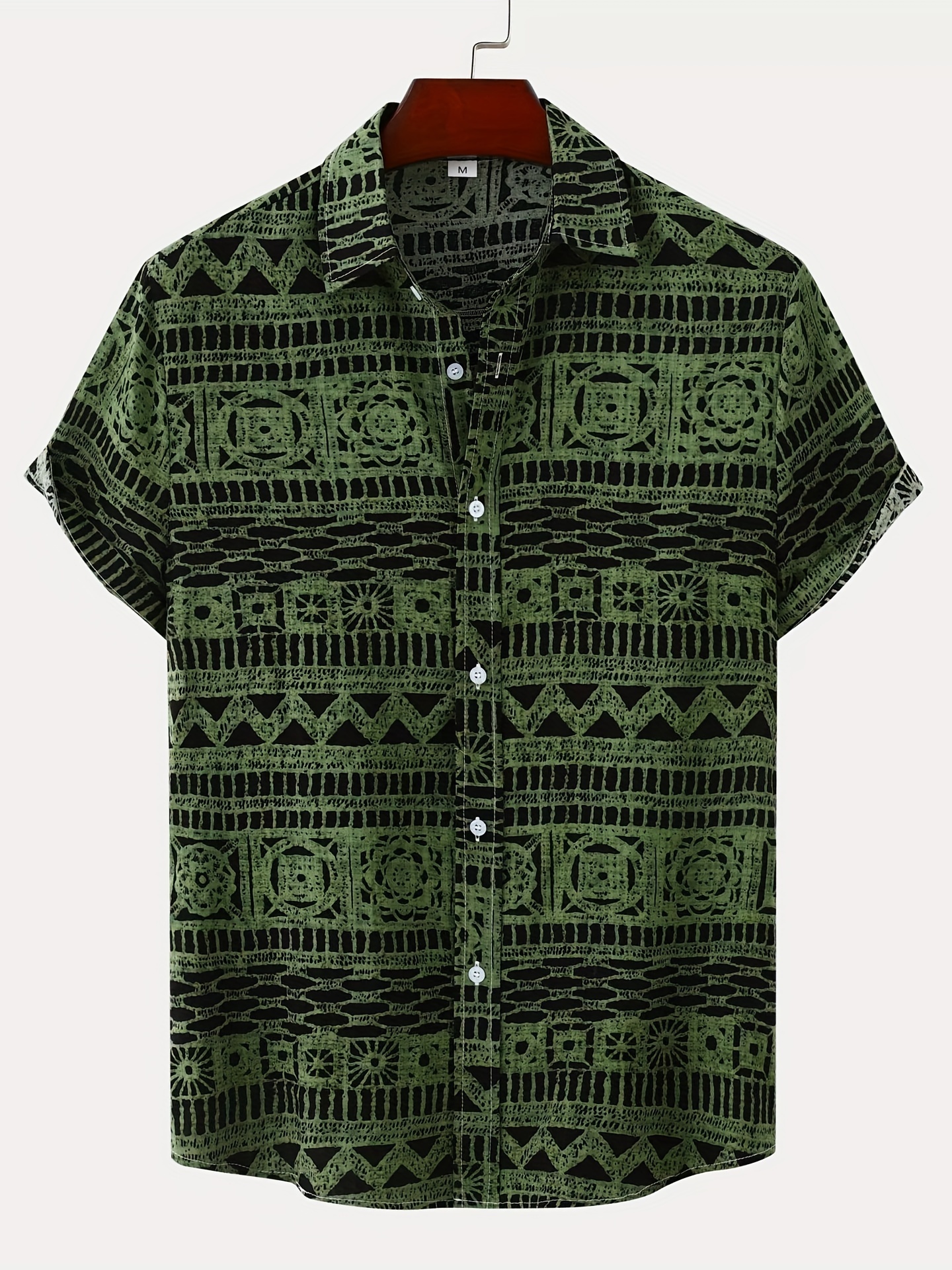  Hawaiian Shirt for Men Casual Vacation Tropical Button Down  Regular Fit Summer Floral Printed Short Sleeve Beach Tops A-Black : Sports  & Outdoors