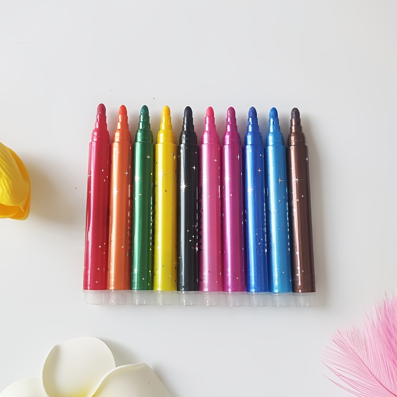 Crayon Glittered Pen  Pen diy, Glitter pens, Pen craft