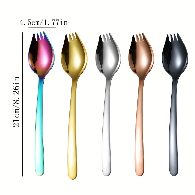 Stainless Steel Deep Soup Spoon Creative Western Food - Temu