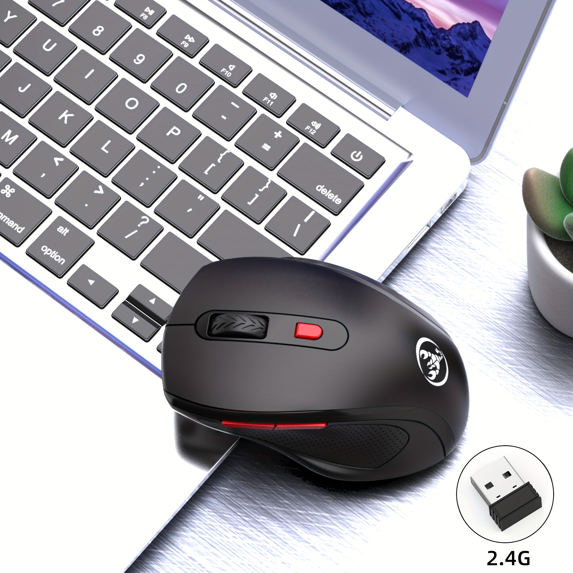 HXSJ T67 Souris Sans Fil De Bureau Connexion Sans Fil 2 4 G - Temu France