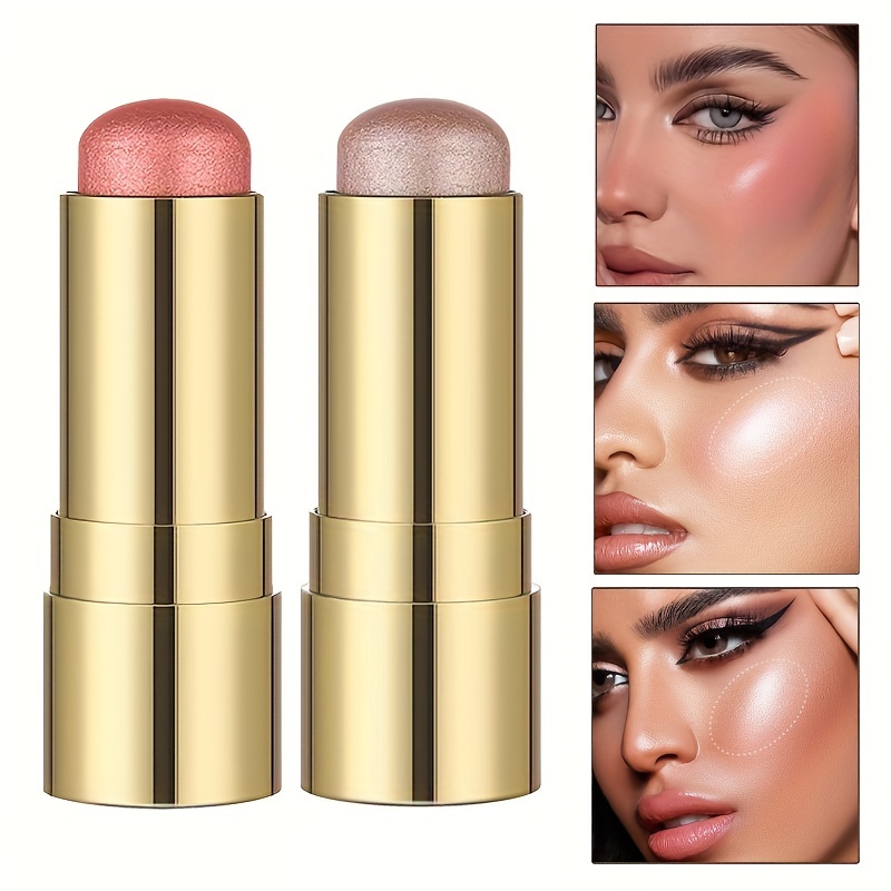

Multifunctional Highlight Blush Stick, Contouring And Brightening Makeup Stick , Cheek Rouge Color Base Cream Cosmetics ( 7 Colors )