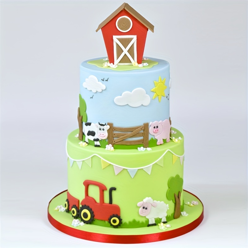 Décoration de gâteau de cochon/ décoration de gâteau de cochon fondant -   France