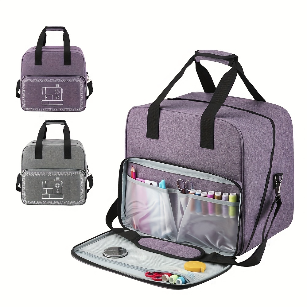 Large Capacity Travel Home Organizer Bag Multi-functional Sewing Machine  Bag Portable Tote Sewing Machine Accessories