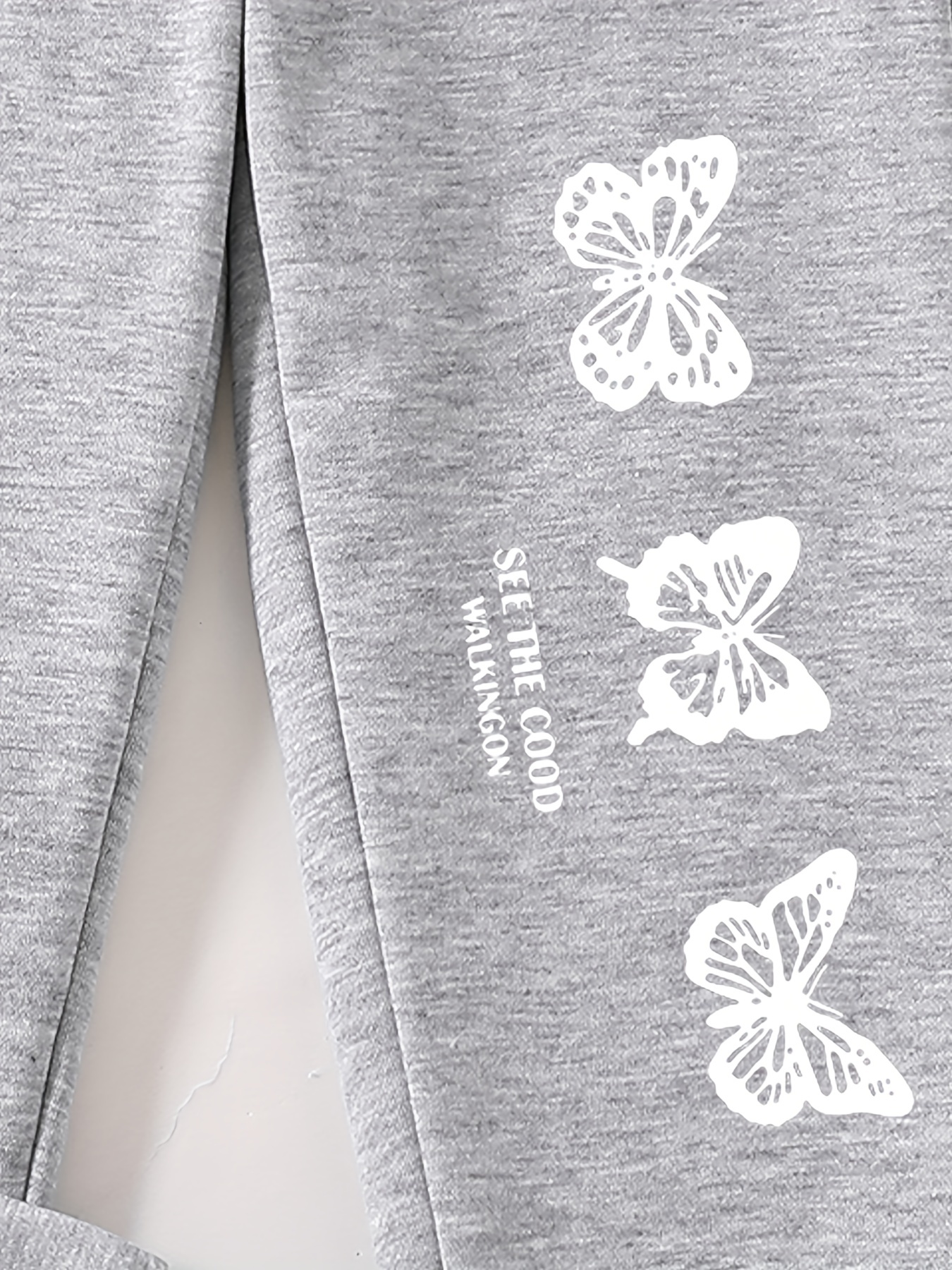 Grey discount butterfly sweatpants