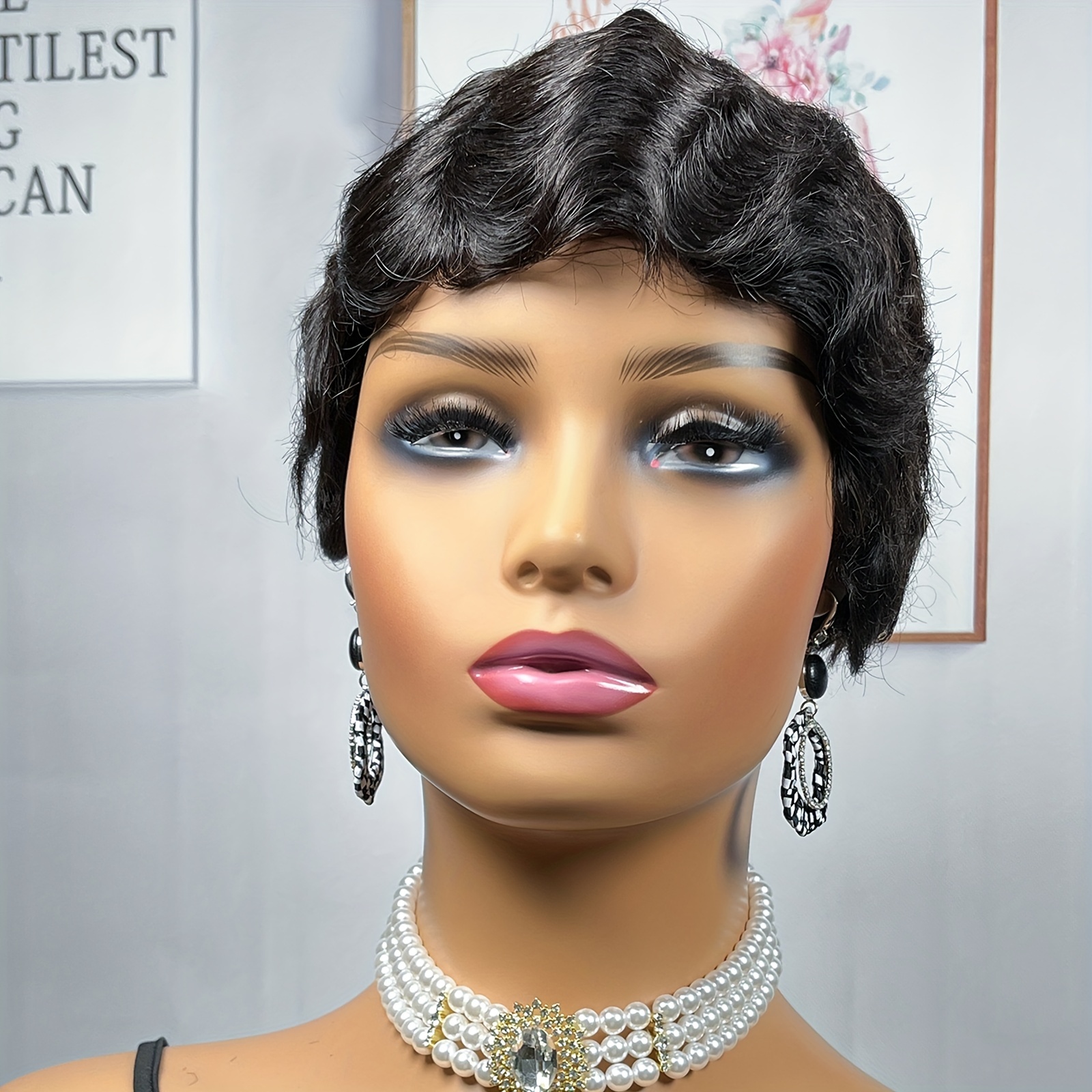 Black wigs clearance that look real