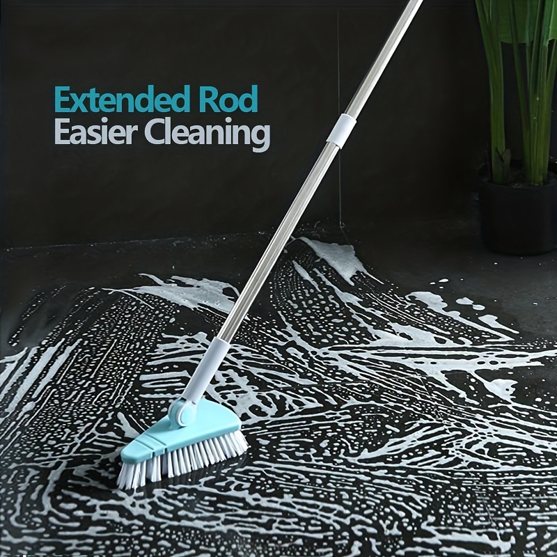 long handle hard bristle floor cleaning