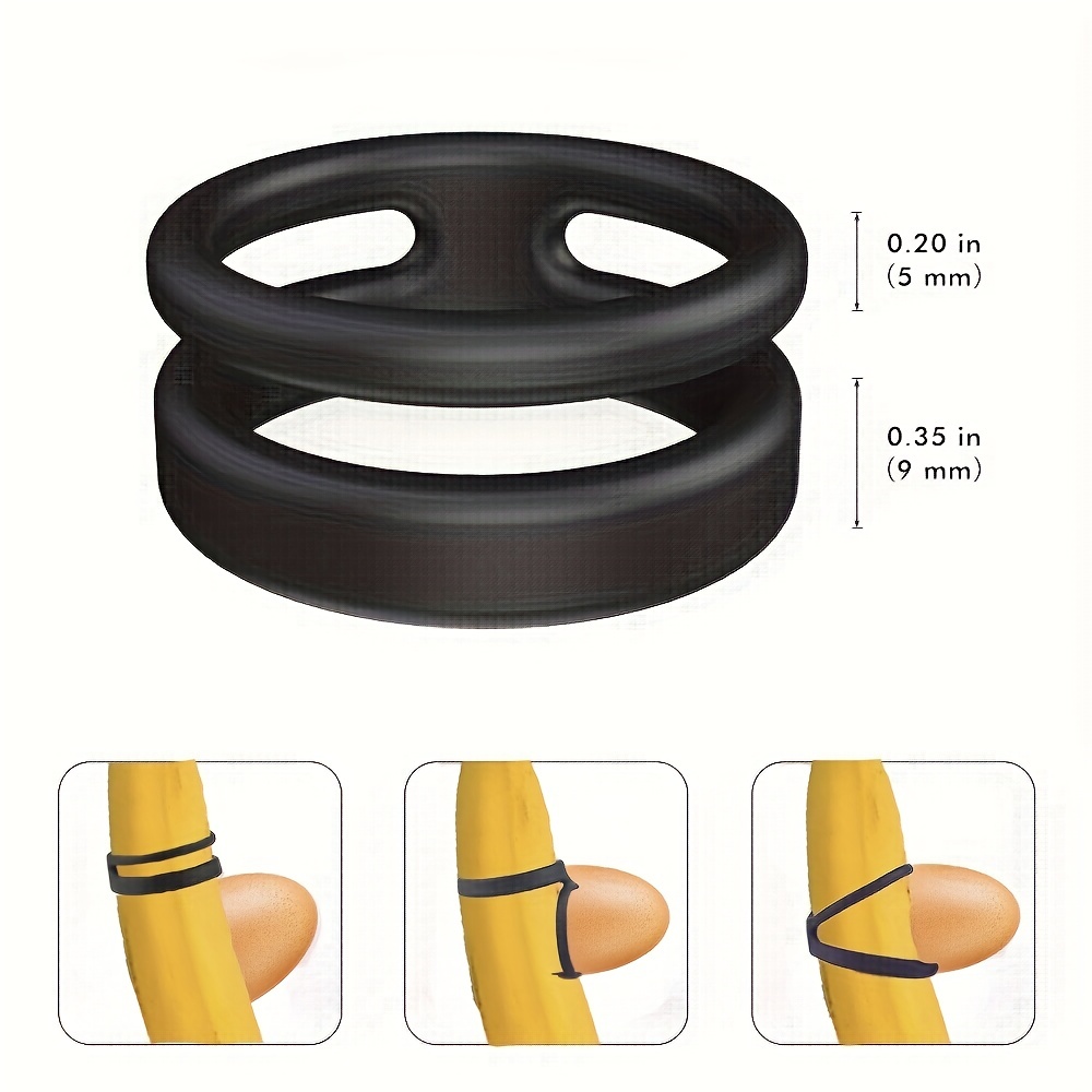 Silicone Vibration Penis Ring Delay Ejaculation Cock Ring - Temu