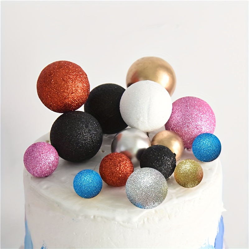 30 Pezzi Palline Schiuma Colorate Decorare Torte Compleanno - Temu Italy