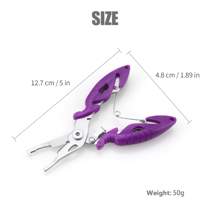 Lure Fishing Pliers: Hook Removal Ring Opening Tool - Temu