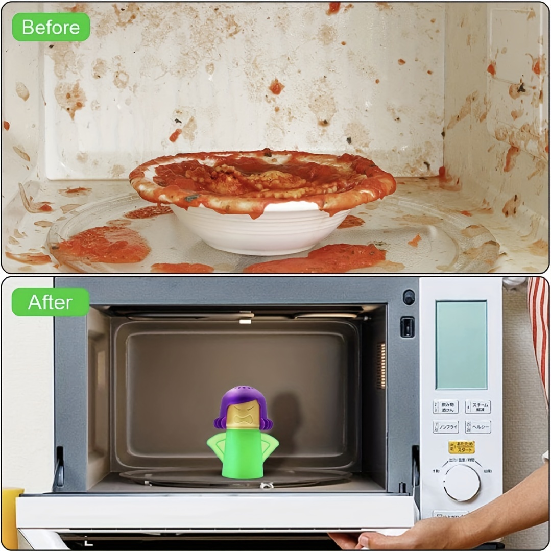 Angry Mama Oven Steam Cleaner Microwave Cleaner Easily - Temu