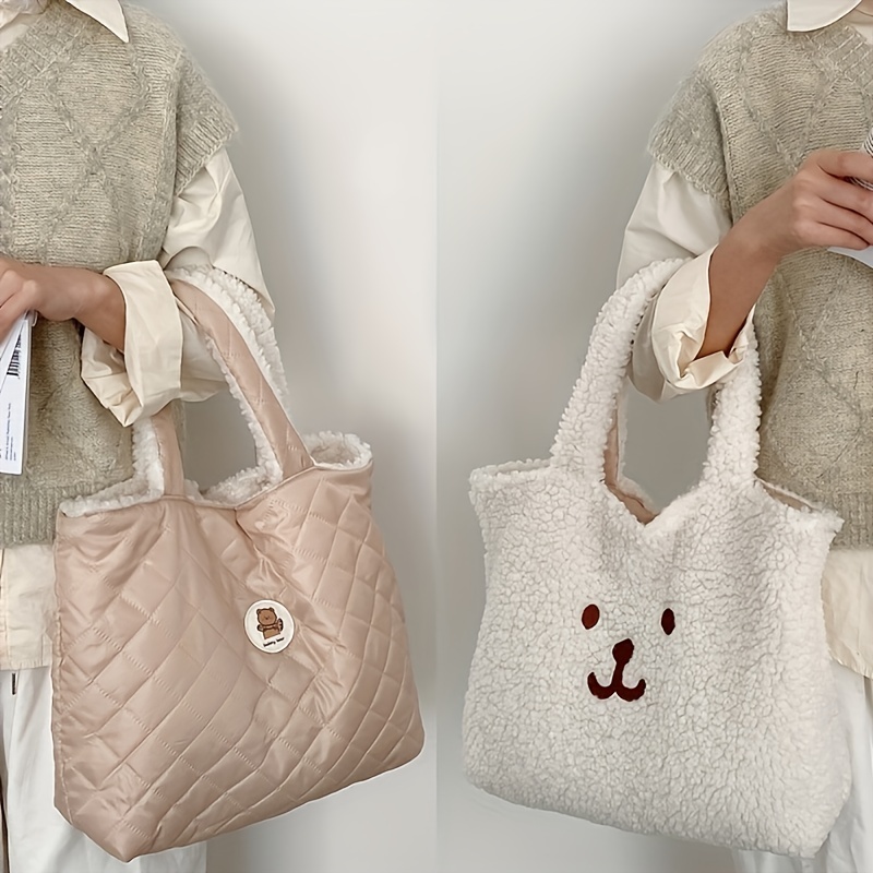 teddy bear tote bag - Temu Bahrain