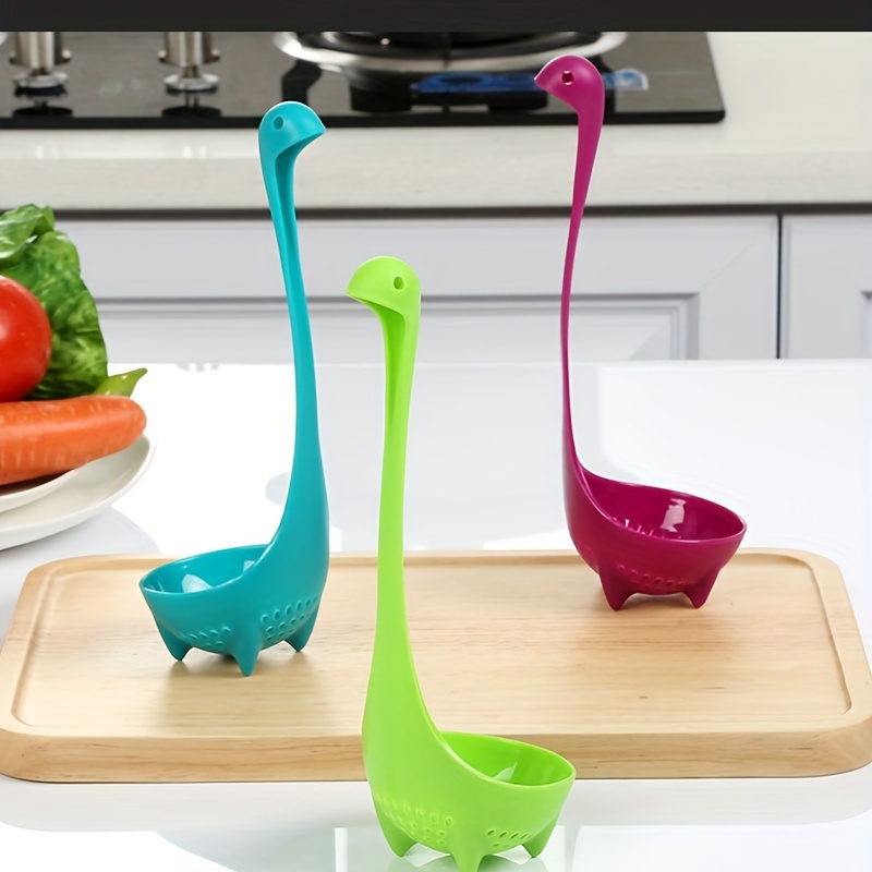 Dino Soup Ladle Cute Long Handle Soup Spoon