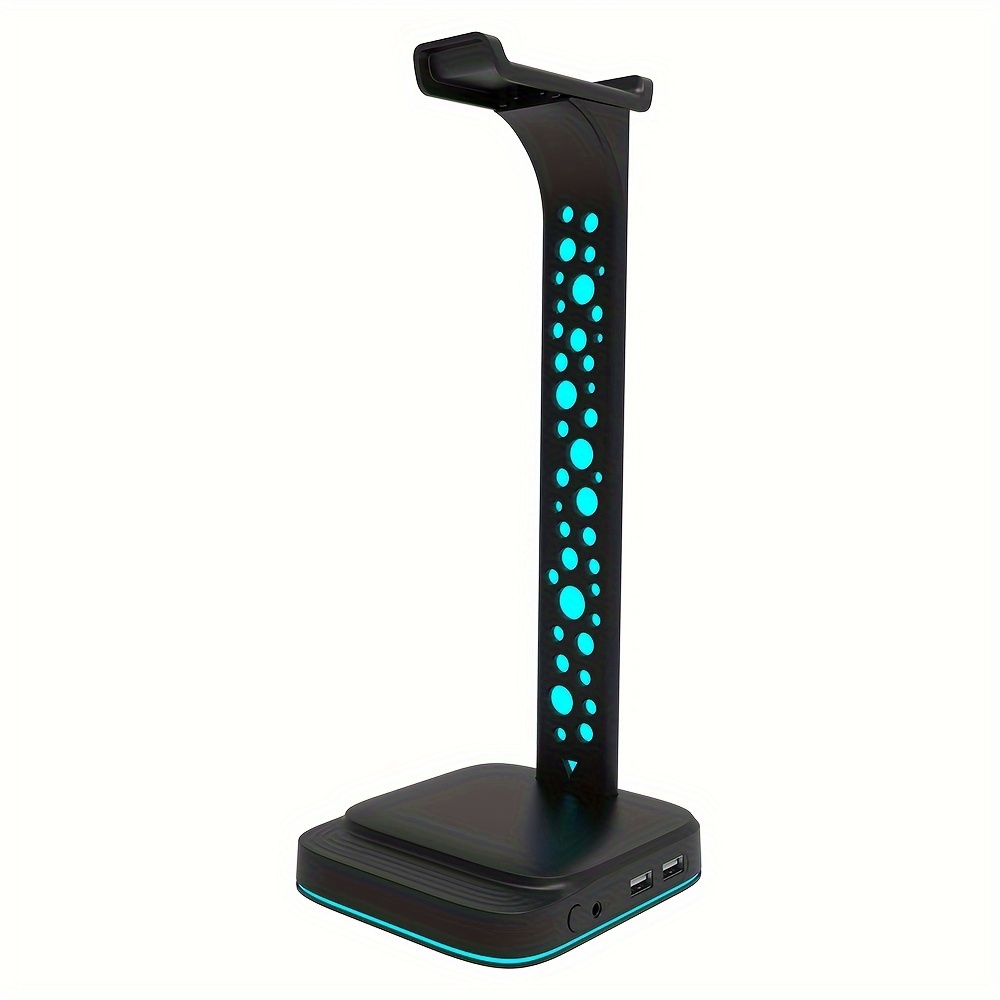 Base Gamingrgb Gaming Headset Stand With Pickup Rhythm Lamp - App  Controlled Base